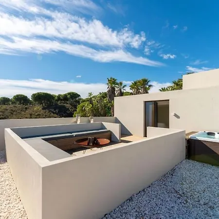 Luxury In Quinta Do Lago Private Pool Rooftop Jacuzzi Office Game Arkeo Luxury *